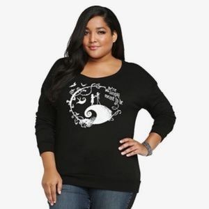 Torrid The Nightmare Before Christmas Sweater Size 2
